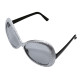 LUNETTES DISCO MOUCHE - ARGENT