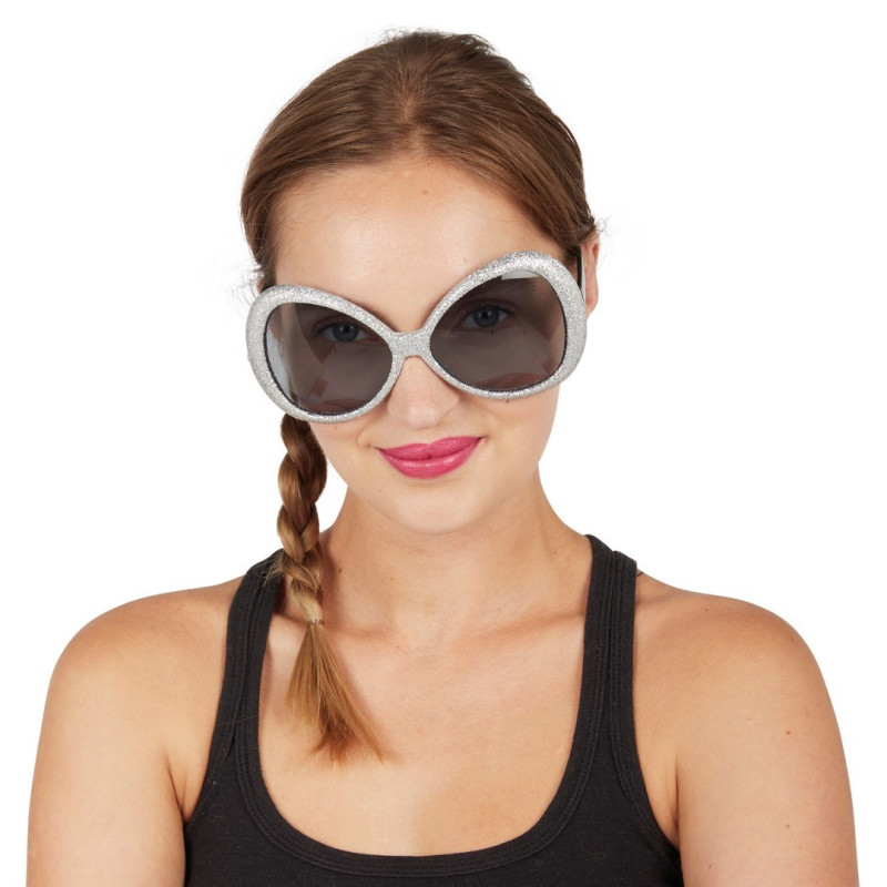 LUNETTES DISCO MOUCHE - ARGENT