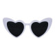 LUNETTES COEUR BLANC