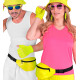 SAC CEINTURE A PAILETTES JAUNE