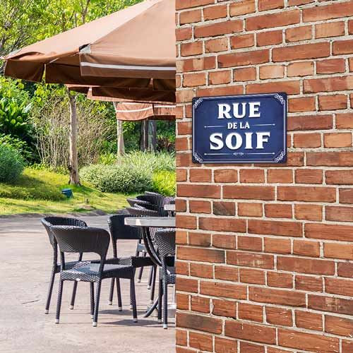 PLAQUE RUE RUE DE LA SOIF