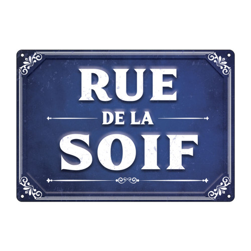 PLAQUE RUE RUE DE LA SOIF
