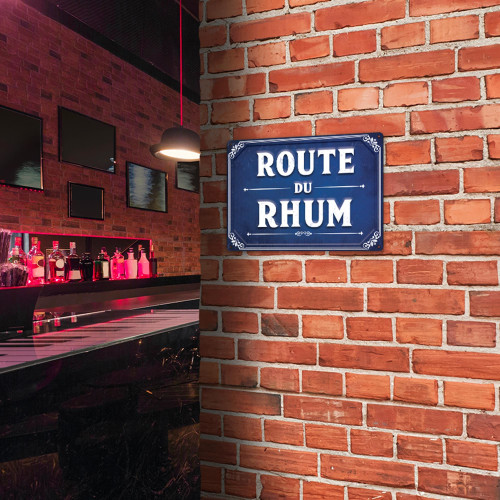 PLAQUE RUE ROUTE DU RHUM