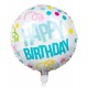 BALLON ALU JOYEUX ANNIVERSAIRE