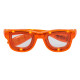 LUNETTES PARTY LED BLINK ORANGE