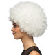 PERRUQUE AFRO BLANC