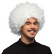 PERRUQUE AFRO BLANC