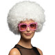PERRUQUE AFRO BLANC