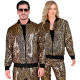 BOMBER PARTY LEOPARD L/XL