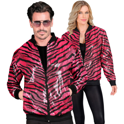BOMBER PARTY ANIMALIER ROSE XXL