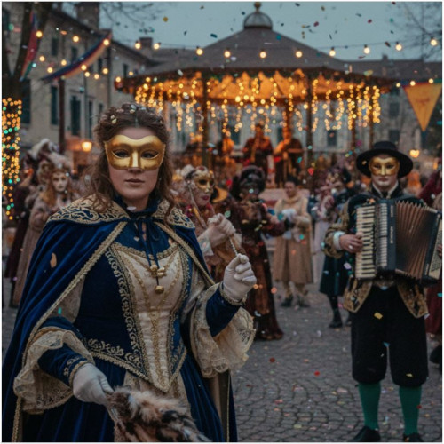 MASQUE BAL VENITIEN OR