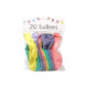 20 BALLONS LATEX PASTEL 25 CM