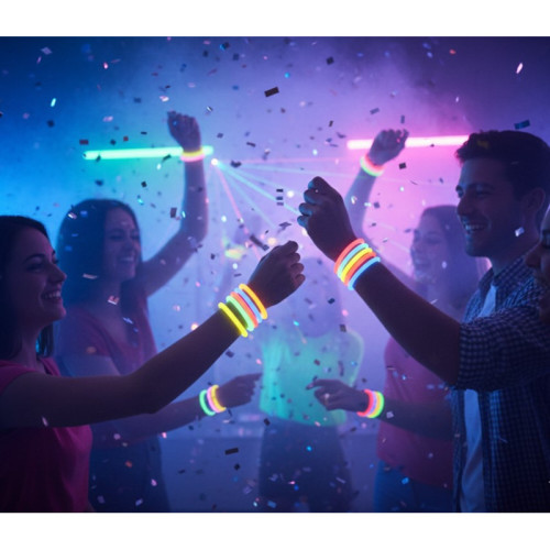 TUBO DE 15 BRACELETS GLOW
