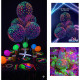 10 BALLONS FLUO NEON UV DOTS