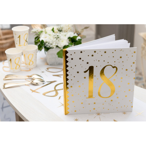 LIVRE D OR METALISE 18 ANS
