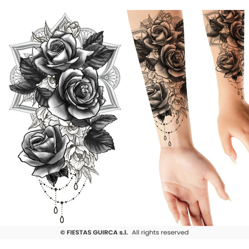 TATOUAGE ROSE