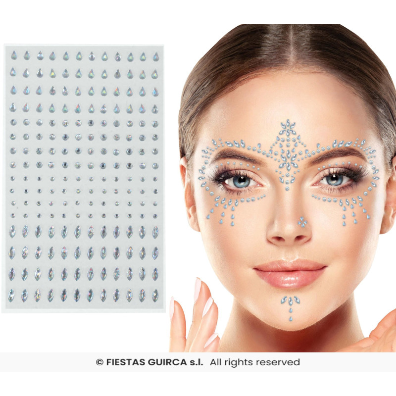 BIJOUX VISAGE STRASS