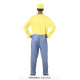 COSTUME MINEUR JAUNE L