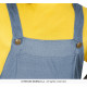 COSTUME MINEUR JAUNE L