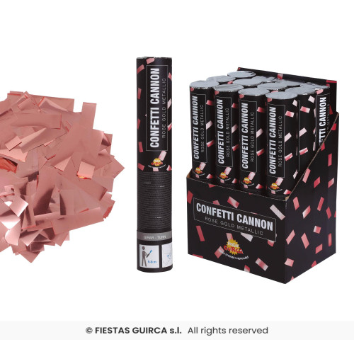 CANON A CONFETTIS ROSE GOLD 30CM