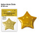 BALLON METAL ETOILE OR