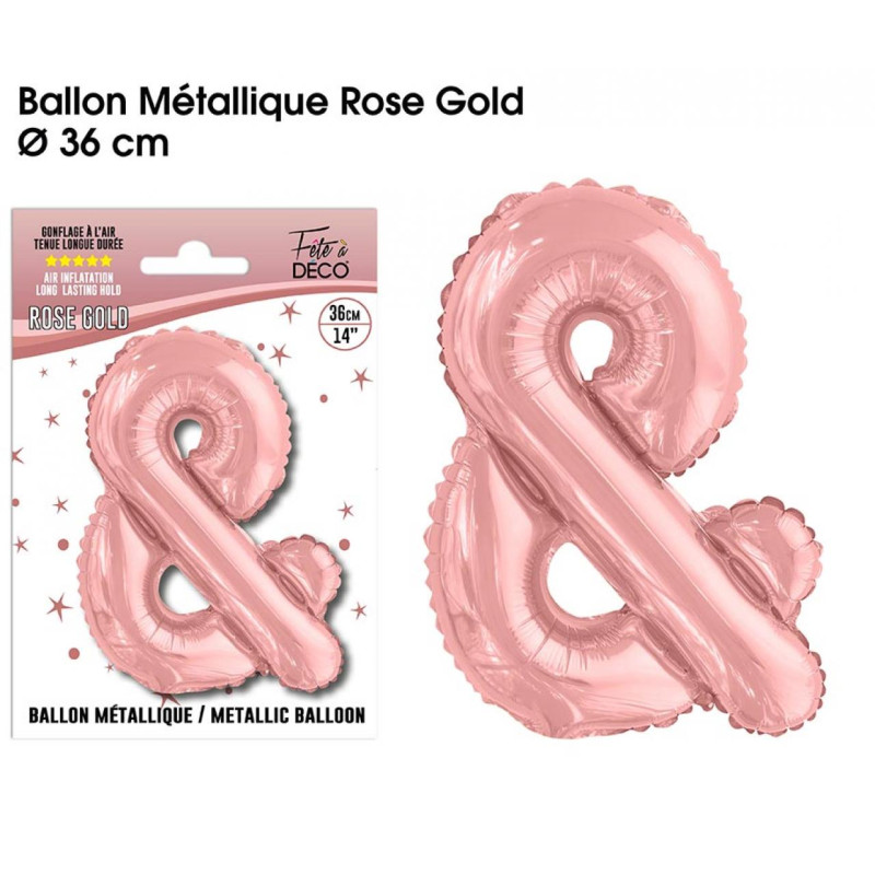BALLON METAL.R.GOLD &