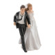 COUPLE MARIES RESINE FIN DE SOIREE