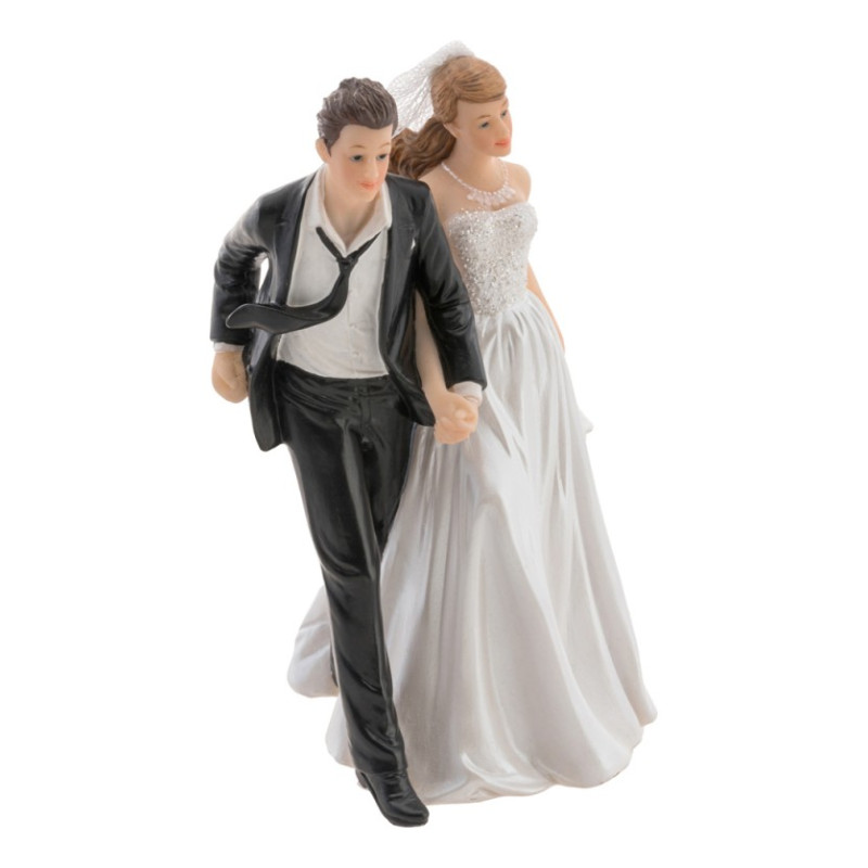 COUPLE MARIES RESINE FIN DE SOIREE