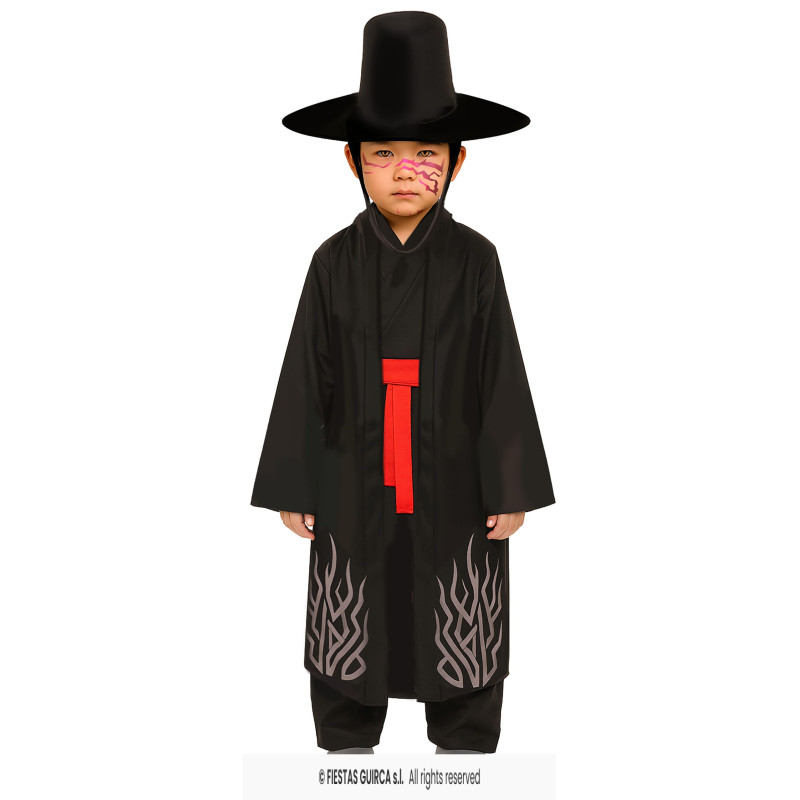 COSTUME BLACK DEMON 10/12 ANS