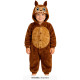 LULU MONSTER PYJAMA BRUN 5/6 ANS