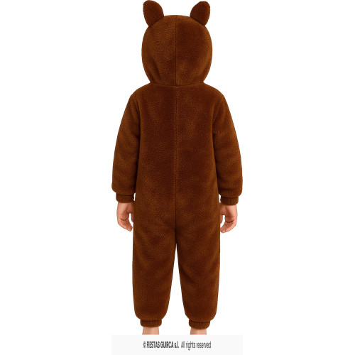 LULU MONSTER PYJAMA BRUN 5/6 ANS