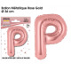 BALLON METAL.R.GOLD LETTRE P