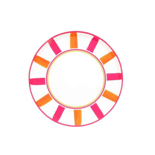 8 ASSIETTES PM PINK LEMONADE