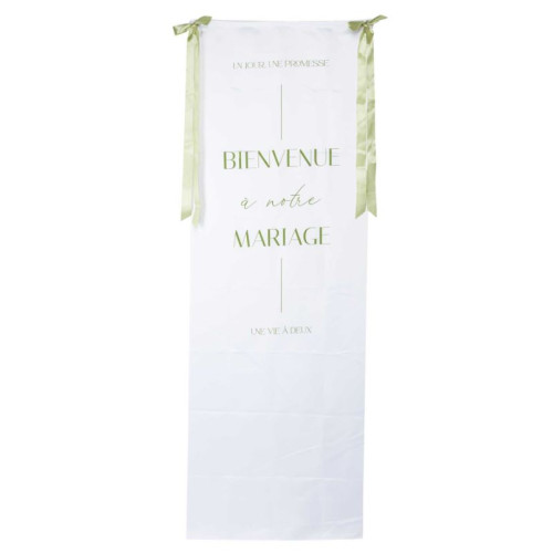 PANNEAU BIENVENU A NOTRE MARIAGE