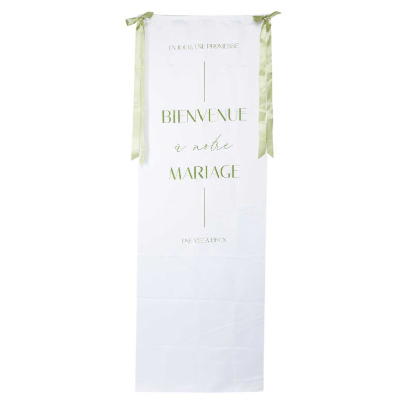 PANNEAU BIENVENU A NOTRE MARIAGE