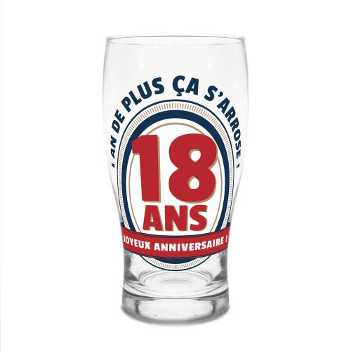 VERRE A BIERE 18 ANS