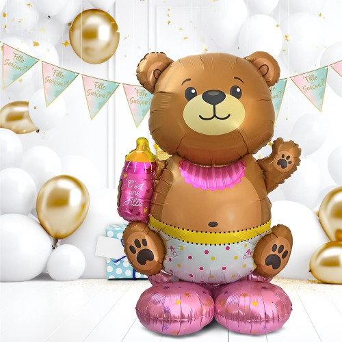 BALLON TOTEM GENDER REVEAL FILLE