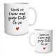 MUG "VIENS ON S AIME.."