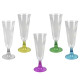 PACK DE 6 FLUTES PLASTIQUE