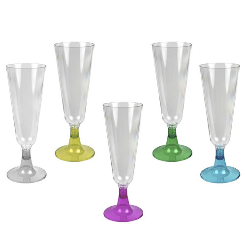 PACK DE 6 FLUTES PLASTIQUE