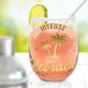 VERRE ROND CADEAU RETRAITE