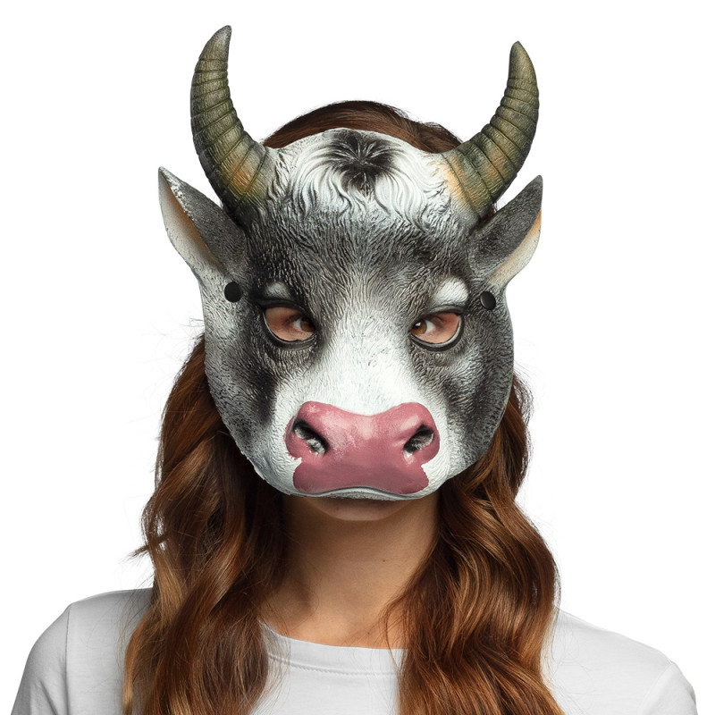DEMI MASQUE MOUSSE VACHE