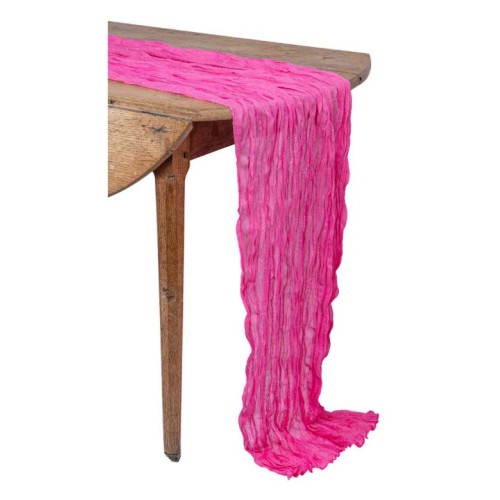 CH. DE TABLE CHEESECLOTH FRAMBOISE