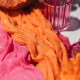CH. DE TABLE CHEESECLOTH FRAMBOISE