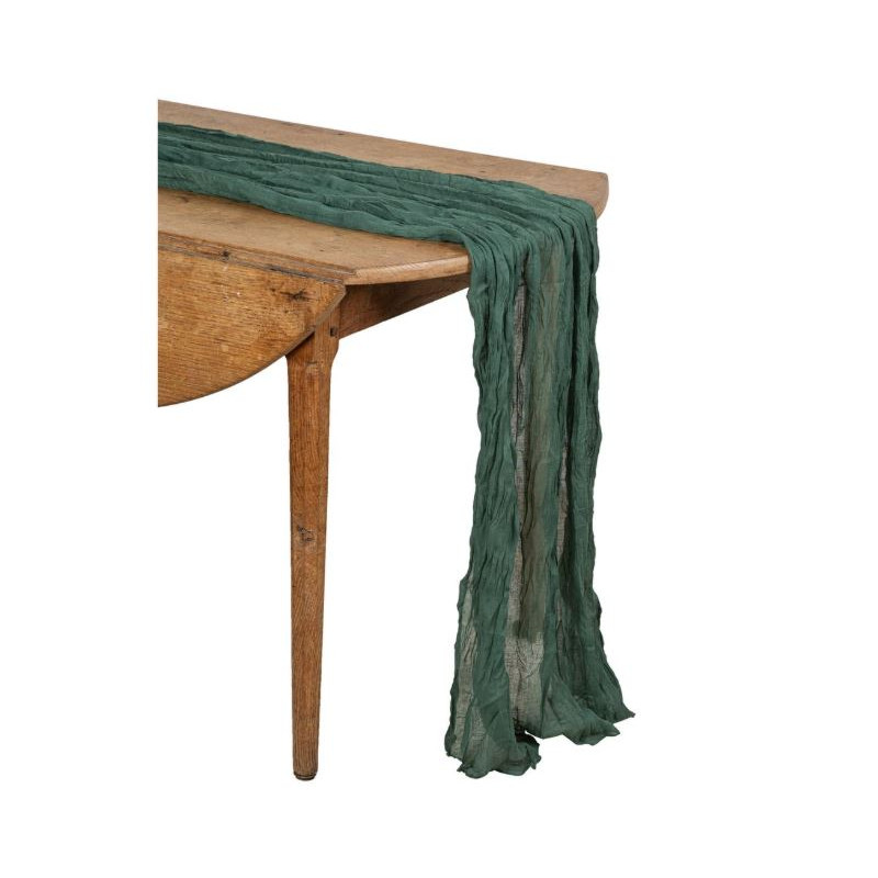 CH. DE TABLE CHEESECLOTH VERT
