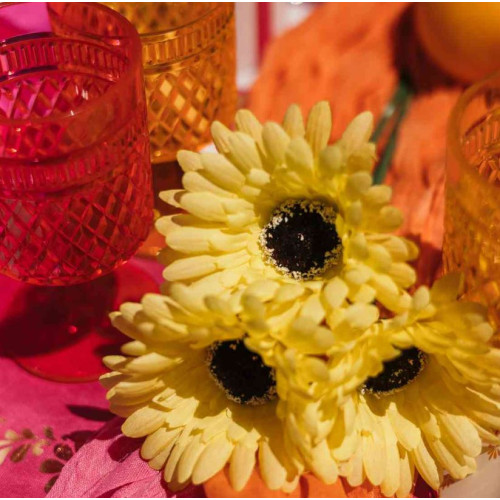 BOUQUET 3 GERMINIS JAUNE
