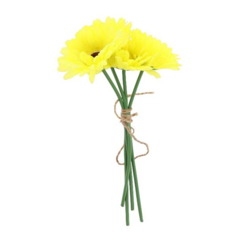 BOUQUET 3 GERMINIS JAUNE