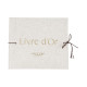 LIVRE D'OR CARTON EFFET LIN