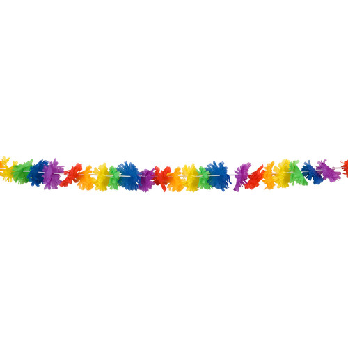 GUIRLANDE DE FLEUR ARC-EN-CIEL