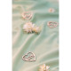 24 CONFETTIS EN BOIS COEUR LOVE